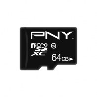 PNYMF037582 PNY PERFORMANCE PLUS 64Go - MICRO SDXC + ADAPTATEUR P-SDU64G10PPL-GE PNY