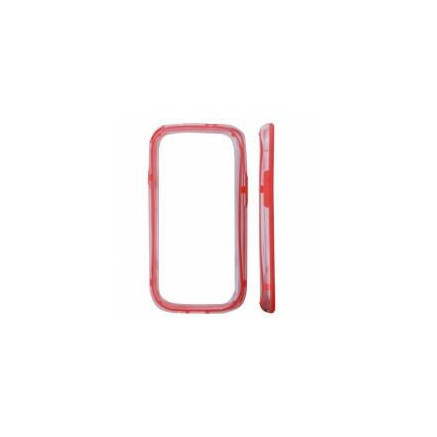 KLTET020308 Bumper Samsung Galaxy S3 Crystal + Rouge
