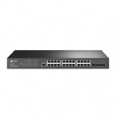 TPLINK TL-SG3428 TPLSW039111 TL-SG3428 Switch 24 ports GbE L2 Manageable 4 emp. SFP