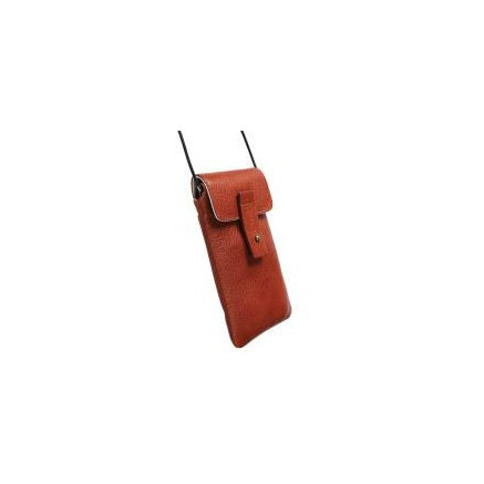 KRUET018849 Tumba Mobile Case Housse en Cuir  Cognac Brown