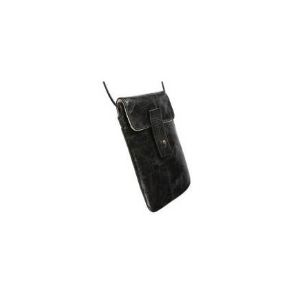 KRUET018850 Tumba Mobile Case Housse en Cuir Vintage Black