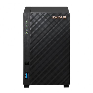 ASUSTOR AS1102T ASTBT037529 AS1102T NAS 2 baies SATA 1.4GHz Quadcore 1Go 1LAN 2.5GbE USB3.2