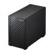 ASUSTOR AS1102T ASTBT037529 AS1102T NAS 2 baies SATA 1.4GHz Quadcore 1Go 1LAN 2.5GbE USB3.2