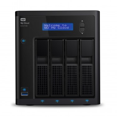 WESTERN DIGITAL WDBWZE0000NBK-EESN WESBT039258 WD My Cloud EX4100 4 baies 1.6Hz 2core 2Go Lan GbE x2 USB3