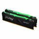 KINGSTON KF436C18BBAK2/64 KNGMM038658 Memoire Kingston FURY Beast RGB 64 Go (2 x 32 Go) DDR4 3600 MHz CL18