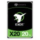 SEAGATE ST20000NM007D SEADD038741 EXOS X20 - 3.5p - 20To - 256Mo cache - 7200T/min - Sata 6Gb/s - Garantie 60 mois