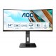 AOC CU34P2A AOCEC038337 AOC CU34P2A - 34p WLED - 3440 x 1440 - 1ms - HDMIx2 - DP - USB 3.2 - HP 2x3W