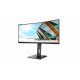 AOC CU34P2A AOCEC038337 AOC CU34P2A - 34p WLED - 3440 x 1440 - 1ms - HDMIx2 - DP - USB 3.2 - HP 2x3W