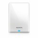 ADATA AHV620S-2TU31-CWH ADADD030760 ADATA HV620S 2TB Blanc HDD Externe 2.5p USB 3.2