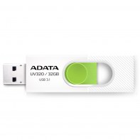 ADADF029106 ADATA Clé USBUV320 32GB USB3.0 Blanc et Vert