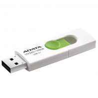 ADADF029110 ADATA Clé USBUV320 128GB USB3.0 Blanc et Vert