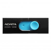 ADADF029119 ADATA Clé USBUV220 32GB USB2.0 Noir et Bleu