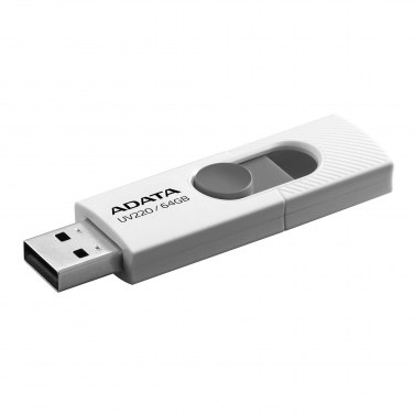 ADATA AUV220-64G-RWHGY ADADF029122 ADATA Clé USBUV220 64GB USB2.0 Blanc et Gray