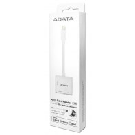 ADADF030206 Adaptateur SD/MicroSD vers Apple (Lightning) Blanc