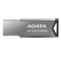 ADATA AUV350-128G-RBK ADADF035051 ADATA Clé USB UV350 128GB USB3.2 Gris Métalisé