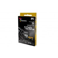 ADAMF029908 ADATA Carte MicroSD 128GB + Adaptateur SD Vitesse 275/155 MB/s