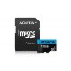 ADATA AUSDX128GUICL10A1-RA1 ADAMF029979 ADATA MicroSD 128GB SDXC 85/20 MB/s avec Adaptateur