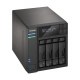 ASUSTOR AS-7004T ASTBT023313 AS-7004T Boîtier NAS pour 4 DD 3.5/2.5p 3.5GHz Dcore 2Go