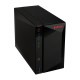 ASUSTOR AS5202T/2G/16T-WDRED ASTBT034044 Asustor AS5202T 2Go NAS 16To (2x 8To) WD RED