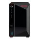 ASUSTOR AS5202T/2G/20T-WDRED ASTBT034045 Asustor AS5202T 2Go NAS 20To (2x 10To) WD RED