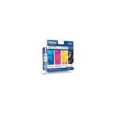 BROTHER LC1100HYVALBP BROCO027794 Encre Brother Multipack LC1100HYVALBP Black + 3 couleurs HC