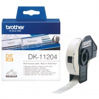 BROETI27046 BROTHER DK11204 17X54mm 400 Etiquettes