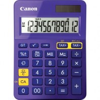 CANCAL36188 Calculatrice solaire Canon LS-123K Violet