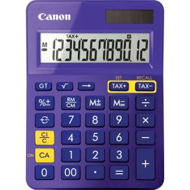 CANON 9490B014 CANCAL36188 Calculatrice solaire Canon LS-123K Violet