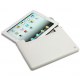 DICOTA D30355 DICET020376 DICOTA Leather Sleeve Housse iPAD Blanc