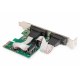 DIGITUS DS-30000-1 DIGCT019739 DIG Carte PCIE 2x carte d'interface série RS232(DB9)