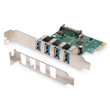 DIGITUS DS-30221-1 DIGCT031058 Digitus Carte PCIE 4 PORT USB 3.0