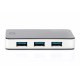 DIGITUS DA-70231 DIGHU023687 DIG Hub USB3.0 4Ports NOIR 4XUSB A/F 1XUSB M/F