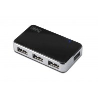 DIGUS022447 DIG Hub USB2 4Ports 4x USB A/F, 1x USB Bmini/F