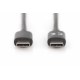 DIGITUS AK-300138-010-S DIGUS023595 DIG Câble de raccordement USB Type-C, type C vers type C