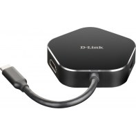 DLINK DUB-M420 DLIAEX34778 DUB-M420 - Station d'accueil - USB-C (4 en 1) Thunderbolt 3 - HDMI