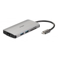 DLIAEX34781 DUB-M810 - Station d'accueil - USB-C (8 en 1) Thunderbolt 3 - HDMI - GigE