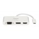 DLINK DUB-V310 DLIAEX34782 DUB-V310 - Adaptateur vidéo - DisplayPort / HDMI / VGA - USB-C (M) pour HD-15 (