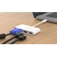 DLINK DUB-V310 DLIAEX34782 DUB-V310 - Adaptateur vidéo - DisplayPort / HDMI / VGA - USB-C (M) pour HD-15 (