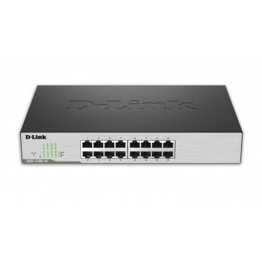 DLINK DGS-1100-16 DLISW016404 DGS-1100-16 Switch EasySmart 16P Gigabit 10/100/1000 Mbps