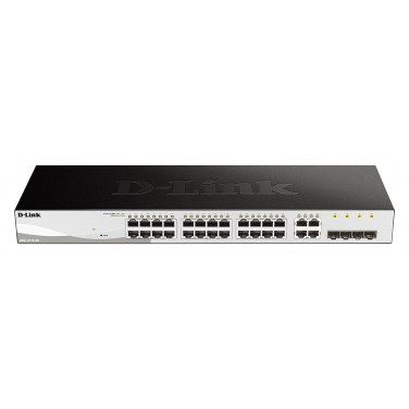 DLINK DGS-1210-28 DLISW023121 DGS-1210-28 Switch 24P Gb + 4 x Gigabit SFP