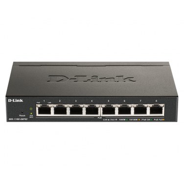 DLINK DGS-1100-08PV2 DLISW023266 DGS-1100-08P Switch Gigabit 8 ports POE