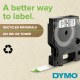 DYMO S0720930 DYMETI08132 Cassette Ruban D1 Noir/Blanc 24mm x 7m