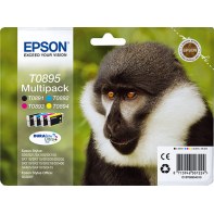EPSON C13T08954010 EPSCO018863 T0895 Multipack Noir + 3 couleurs CMY