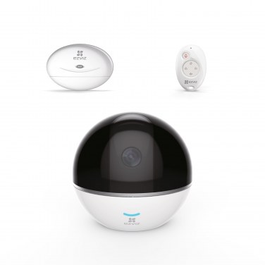 EZVIZ CS-CV248-A0-32WMFR EZVCA030674 EZVIZ C6T(RF edition) + Kit d'alarmeWhite Cam IP Inter Motorisée Wifi HD 720p IR