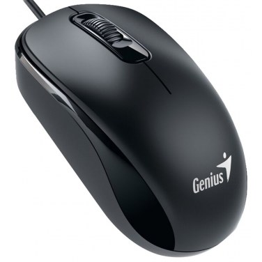 GENIUS 31010116100 GENSO024657 DX-110 BLACK Souris optique filaire 1000dpi USB