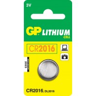 GP BATTERIES CR2016 GPBCH031816 Blister 1 pile bouton CR2016