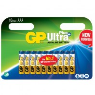 GP BATTERIES 151168 GPBCH033392 Blister 10 piles Ultra Plus Alcalines AAA (LR03)