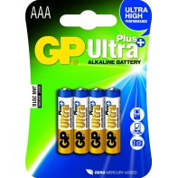GP BATTERIES 151122 GPBCH033396 Blister 4 piles Ultra Plus Alcalines AAA (LR03)