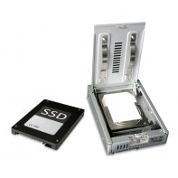 ICYMB021341 Convertisseur en métal pour SSD / HDD SATA 2.5 à  3.5p