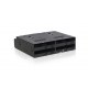 ICYDOCK MB524SP-B ICYMB027718 MB524SP-B Rack Amovible 4 baies SAS / SATA HDD / SSD 2.5p pour baie de 5.25p